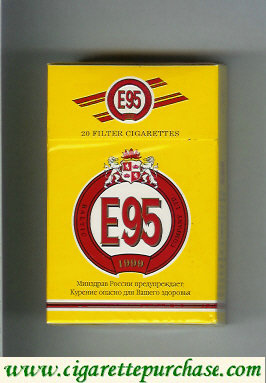 E95 cigarettes hard box